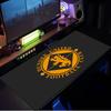Dundee United Crest Design mouse pad, rubber base, esports desk mat, mouse pad for gamers and office use, gaming desk , easy to clean mat
