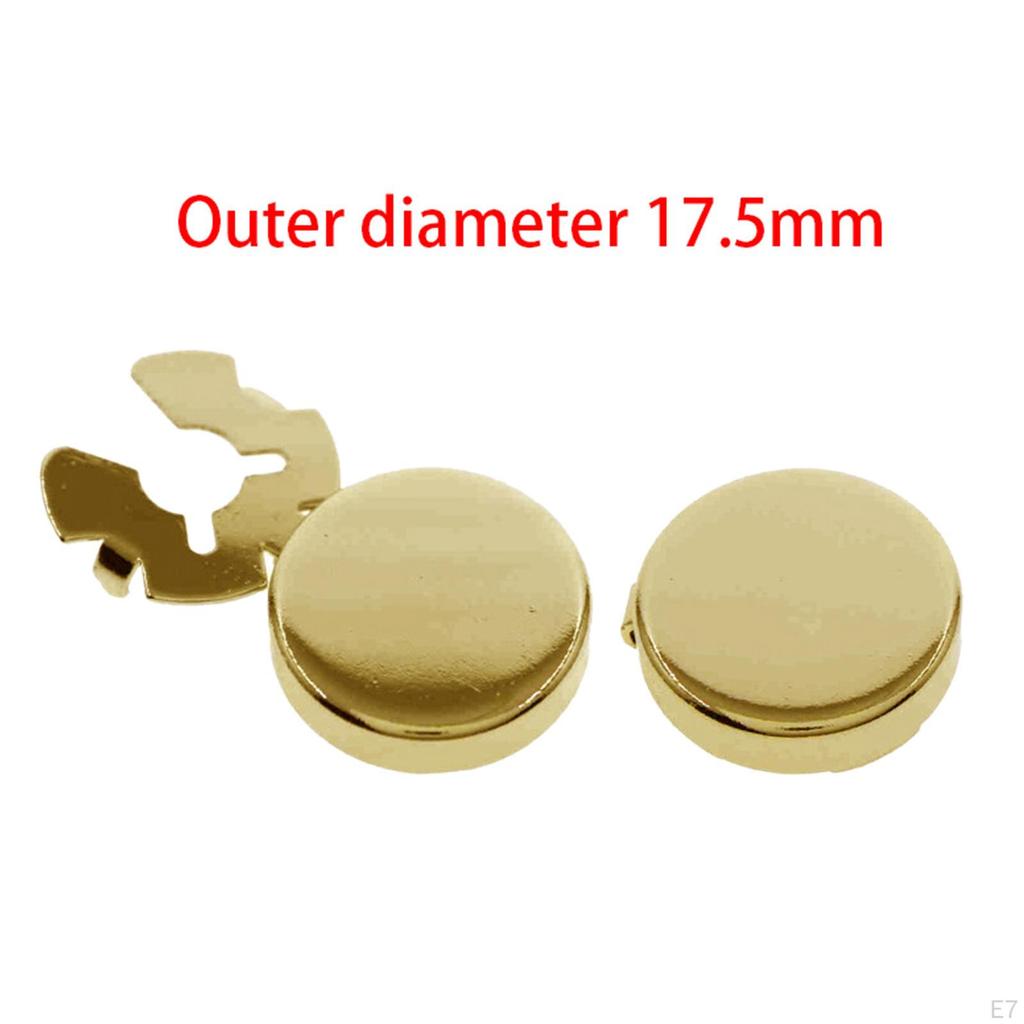 2 Men Cufflinks Round for Dress Shirts Wedding Formal Novelty Gifts