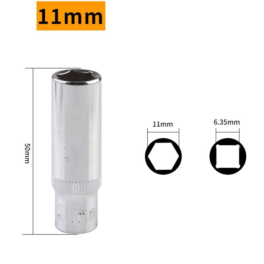 Longer Lifetime Socket Wrench 1/4inch Chromium-vanadium Steel