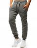Męskie Spodnie Dresowe Joggery Szare Ux2396-Xl