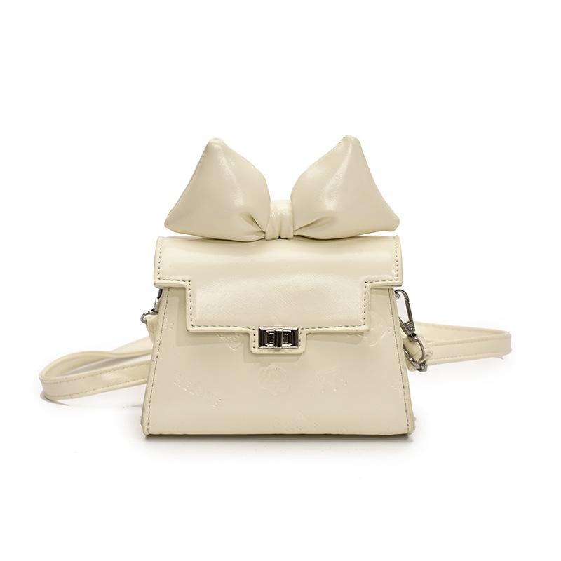 Трендовый новый продукт милый тисненый корейская версия нишевый бант рот красный конверт модный иностранный стиль супер огонь универсальная сумка мессенджер женская