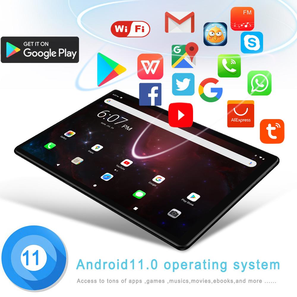 BDF 10.1 Inch 4G+64GB Tablet PC Wifi and 3G Network Android11