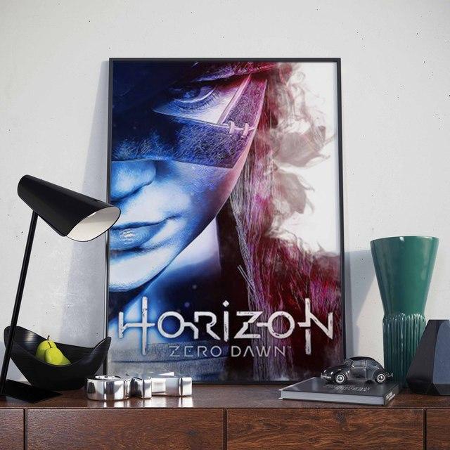Japanese Anime Horizon Zero Dawn Picture Art Decoration Home Decoration Oil Painting