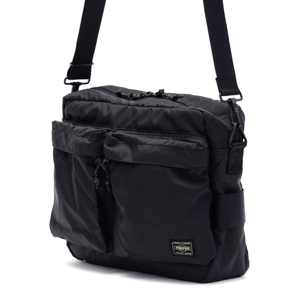 Горизонтальная сумка через плечо Porter Force (Оливково-серый)