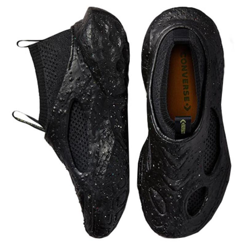 Converse Губка Кратер CX Ткань Спортивные Кроссовки с Низким Верхом Повседневные Унисекс Черные