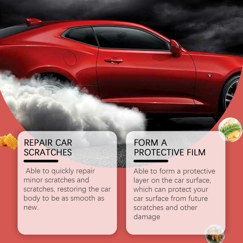 Car Paint Repair Wax Restores Gloss Polishes and Repairs Minor Scratches Convenient for Car Owners DIY at Home
