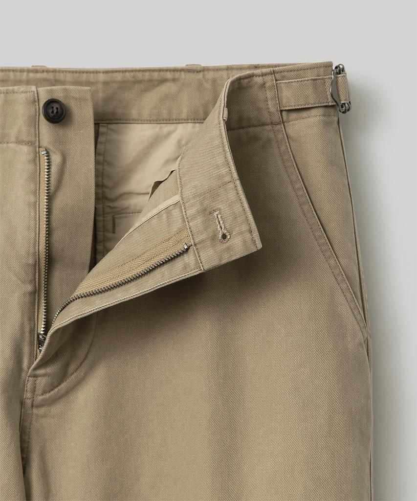 ANOTHER OFFICE French Drill Chino Pants (Urban Khaki)