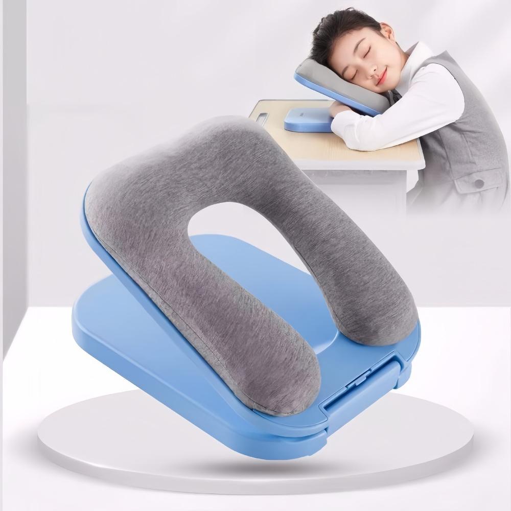 Ergonomic Foldable Nap Pillow Soft Desktop Sleeping Cushion Lunch Break Sleeping Pillow Office