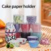100 шт., экологически чистая одноразовая чашка для торта, устойчивая к высоким температурам, практичная подкладка для кексов, инструмент для выпечки