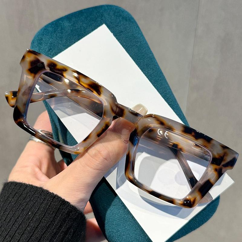 Классические очки для пресбиопии с квадратной оправой и защитой от синего света, стильные очки для чтения с пружинными дужками от 0 до +4.0, доступны в семи цветах