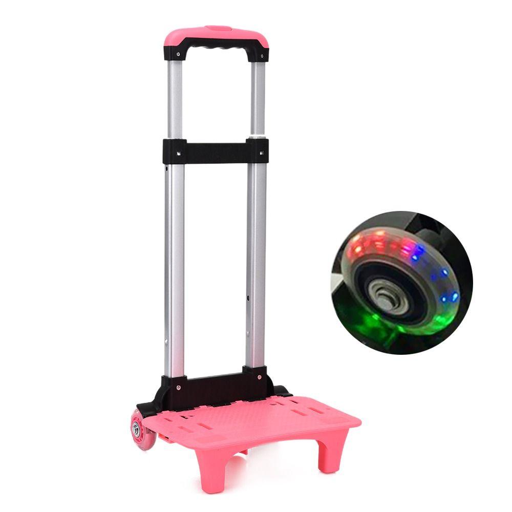 Тележка ручная из алюминиевого сплава Прочная 2-колесная Тележка-стойка с тяговой ручкой Переноска для питомцев Студенческий рюкзак