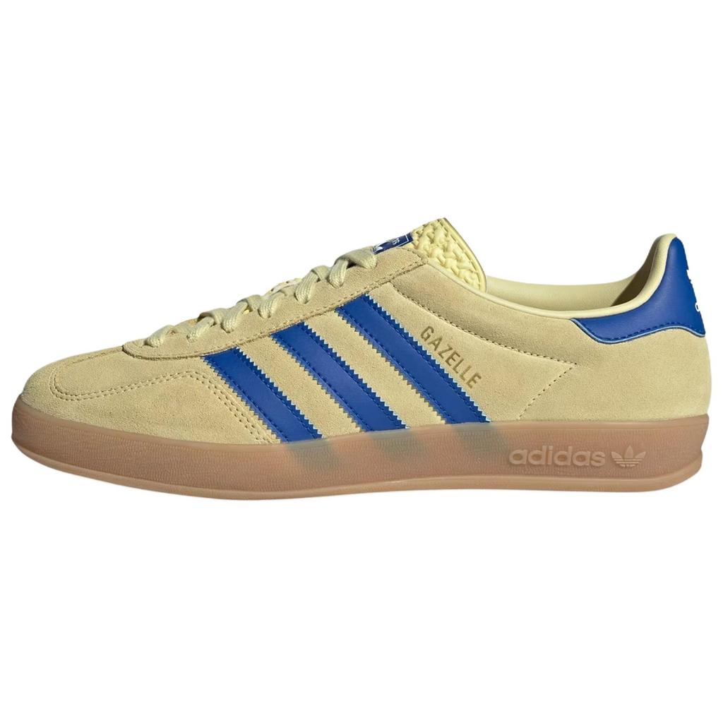 Gazelle Adidas Originals Indoor 'Powder Yellow Royal Blue' JH5406