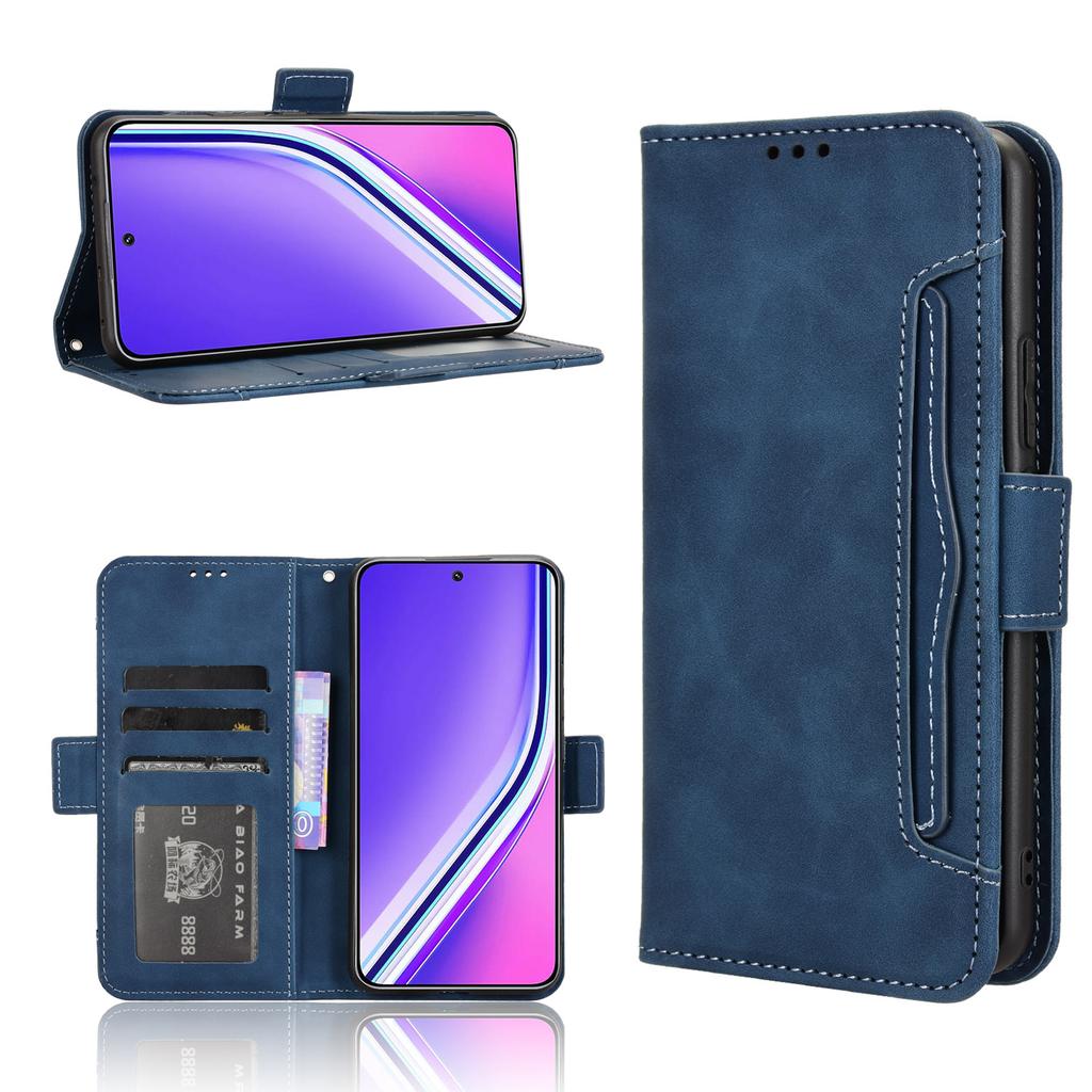 For Realme P3 Pro 5G Leather Case Phone Wallet Cover with Multiple Card Slots