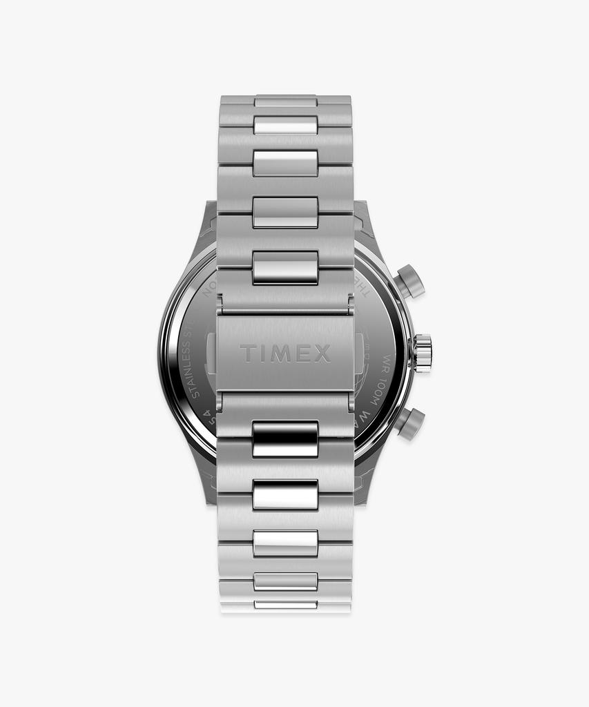 Taimaegseu Waterbury Flyback Chronograph Metal Watch 43Mm
