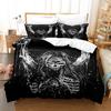 3D Printed Dark Satanic Bedding Set Single Twin Double Queen King Cal King Size Bed Linen Set