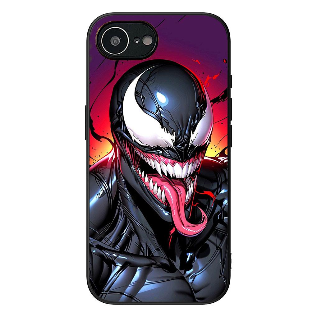 Чехол для телефона Venom Marvel Poster для Samsung Galaxy S22 S21 S20 FE Ultra Plus A35 A36 A55 A37 A33 A34 A57 Мягкий чехол