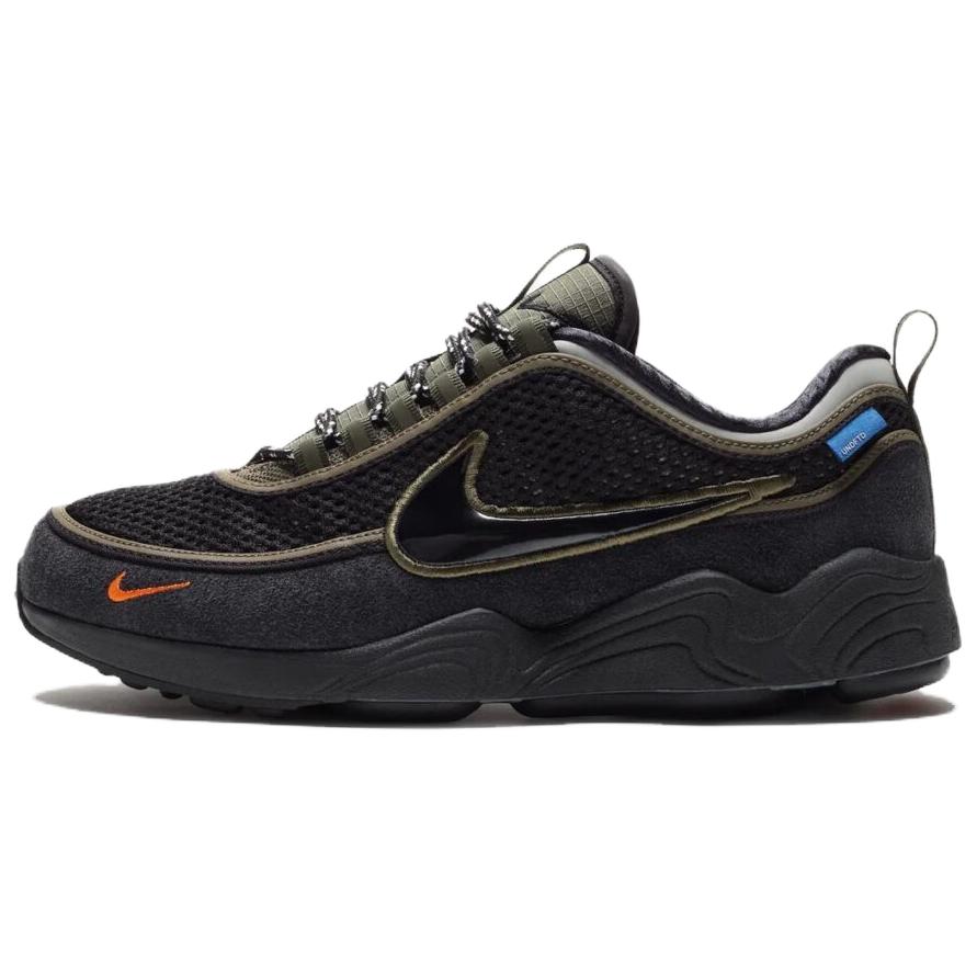 Undefeated x Nike Air Zoom Spiridon SP Хаки Карго Мужские Кроссовки Зеленый Черный HV4847-300