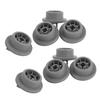 8Pcs Dishwasher Lower Rack Wheels 165314 Replacement Kitchen Supply Plastic Parts Accessories