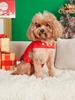 Pet Santa Claus Cosplay Clothes Dog Plush Hoodies Sweatshirts for Dog Cat Soft and Warm Shirts Christmas Dog Csotume Outfit Pet