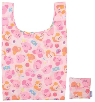 Marushin Eco Kirby of the Poyopoyo Made with Recycled 4585007400 Bag, Nintendo, Stars, Kirby, Polyester,