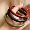 Chinese Ethnic Style Sandalwood Bangle Minority Design Retro Hand Ring Sandalwood Bracelet Student
