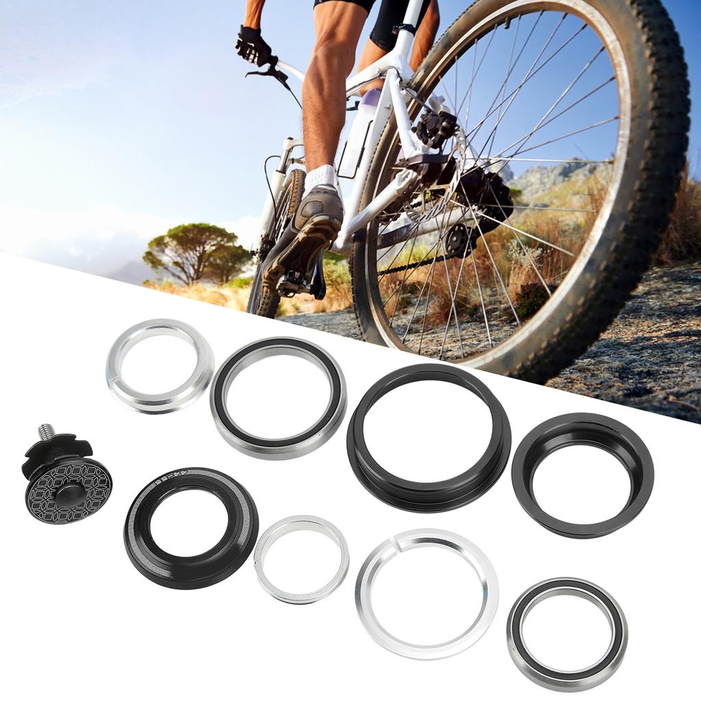 Bearing Headset Aluminum Alloy Mountain Bike Headset for Cone Straight Tube Fork