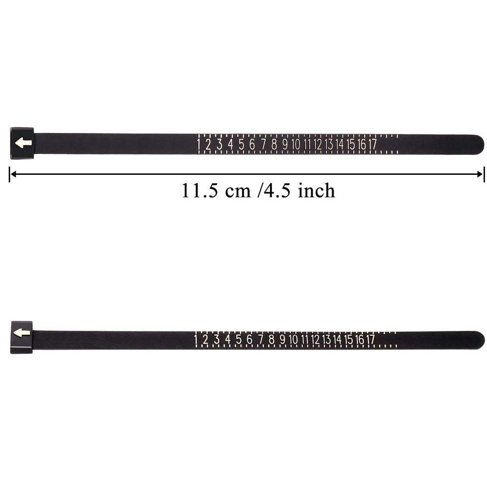 Окружность Размер кольца Карта Таблица Размер пальца Доска Кольцо Мандрель Палочка Измеритель кольца Картон