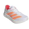 adidas Кроссовки для бега Duramo RC2, нескользящие, износостойкие, унисекс, белые с оранжевым JQ0601