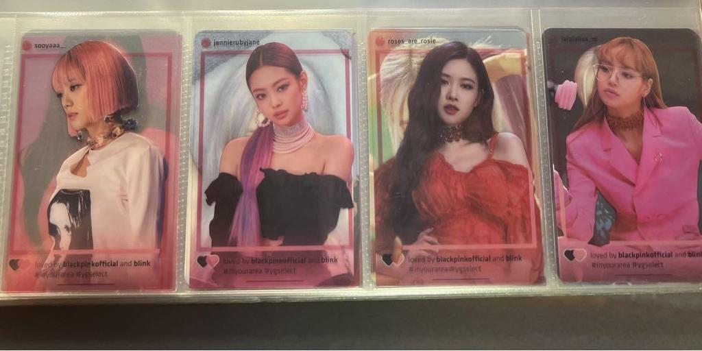 [USED] BLACKPINK 2018 Seoul Concert Trading Card Clear Trading Card