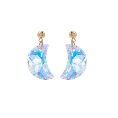Женские серьги Terenf Crystal цвета Золотая Аврора