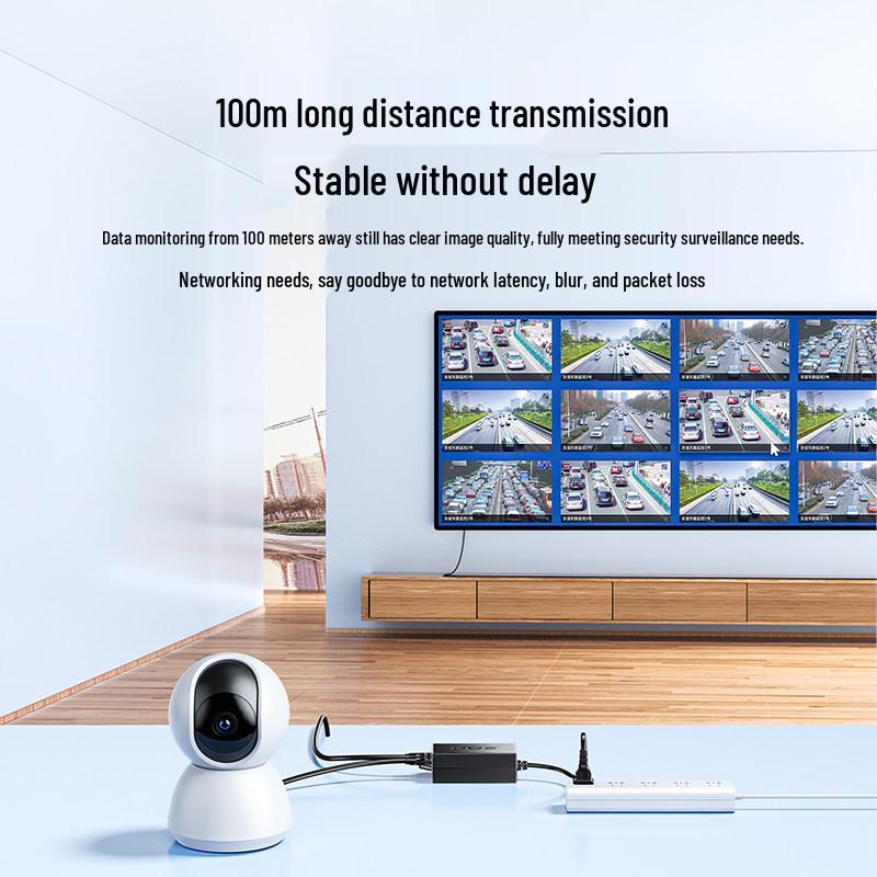 Беспроводной сетевой мост и адаптер питания ShanZe 48 В Gigabit POE