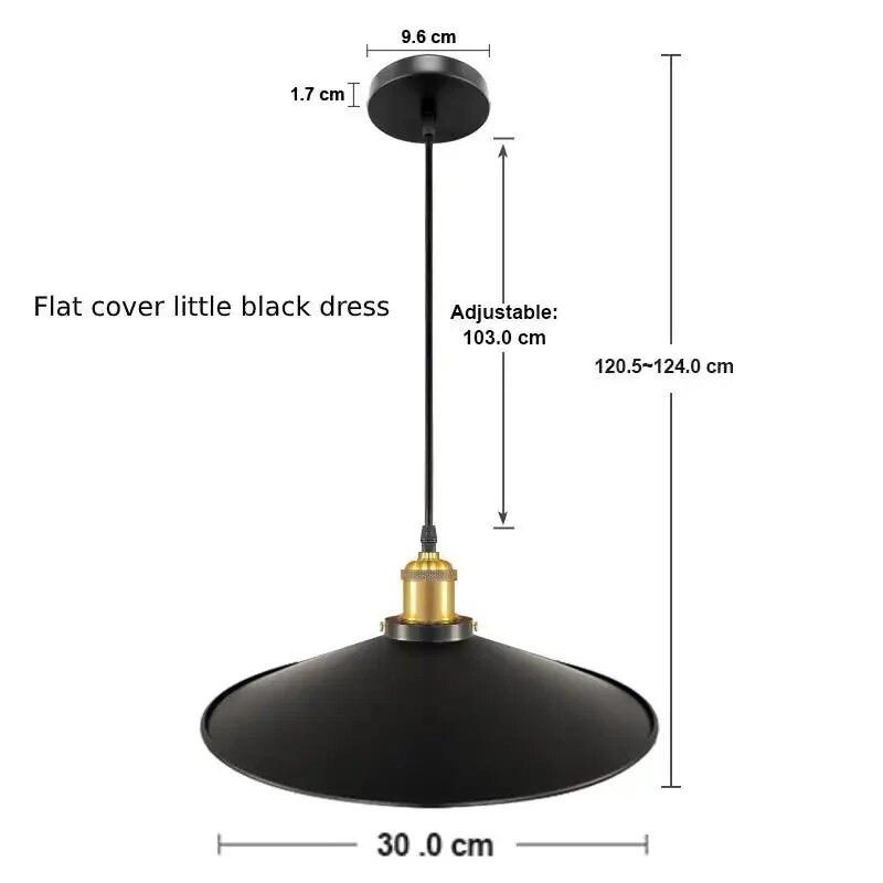 Винтажный подвесной светильник, украшение салона Эдисона в стиле лофт, винтажный промышленный ретро-подвесной светильник E27, держатель, железные светильники для ресторанов