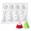 Easy Release Christmas Tree Mold Heat Resistant Chocolate Mold Silicone Baking Mold  Home Baking