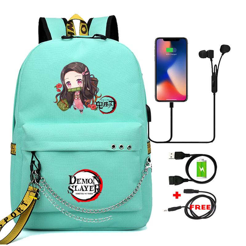 Сумка для книг в стиле аниме, подростковый рюкзак, школьные ранцы унисекс для мальчиков и девочек, рюкзак для ноутбука с мультяшным принтом, рюкзак для школы, Mochilas