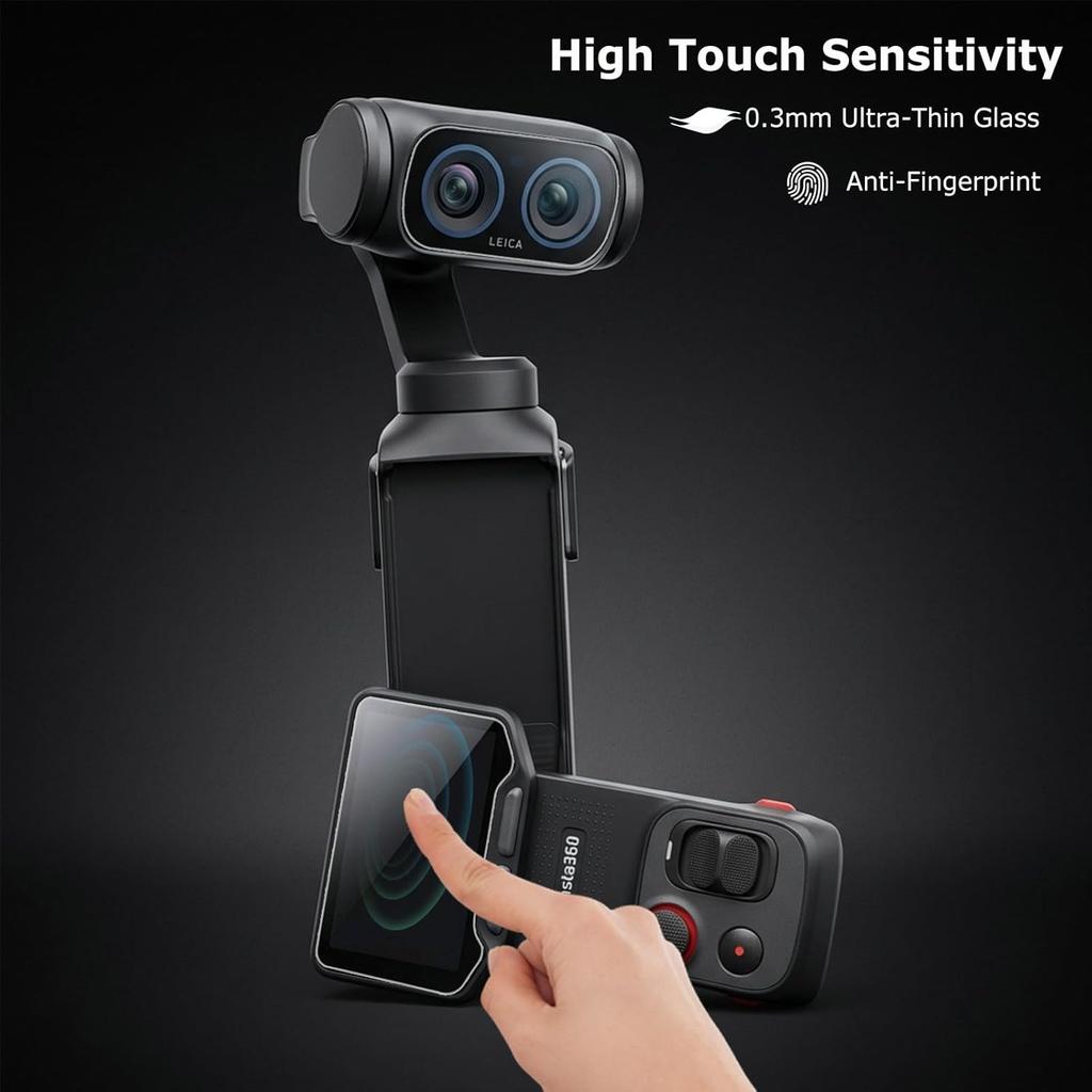 Для Insta161 Luna Ultra Камеры HD Закаленное Стекло Защитная Пленка для Экрана для Insta161 Luna Gimbal Камеры Объектив Защитная Пленка для Экрана