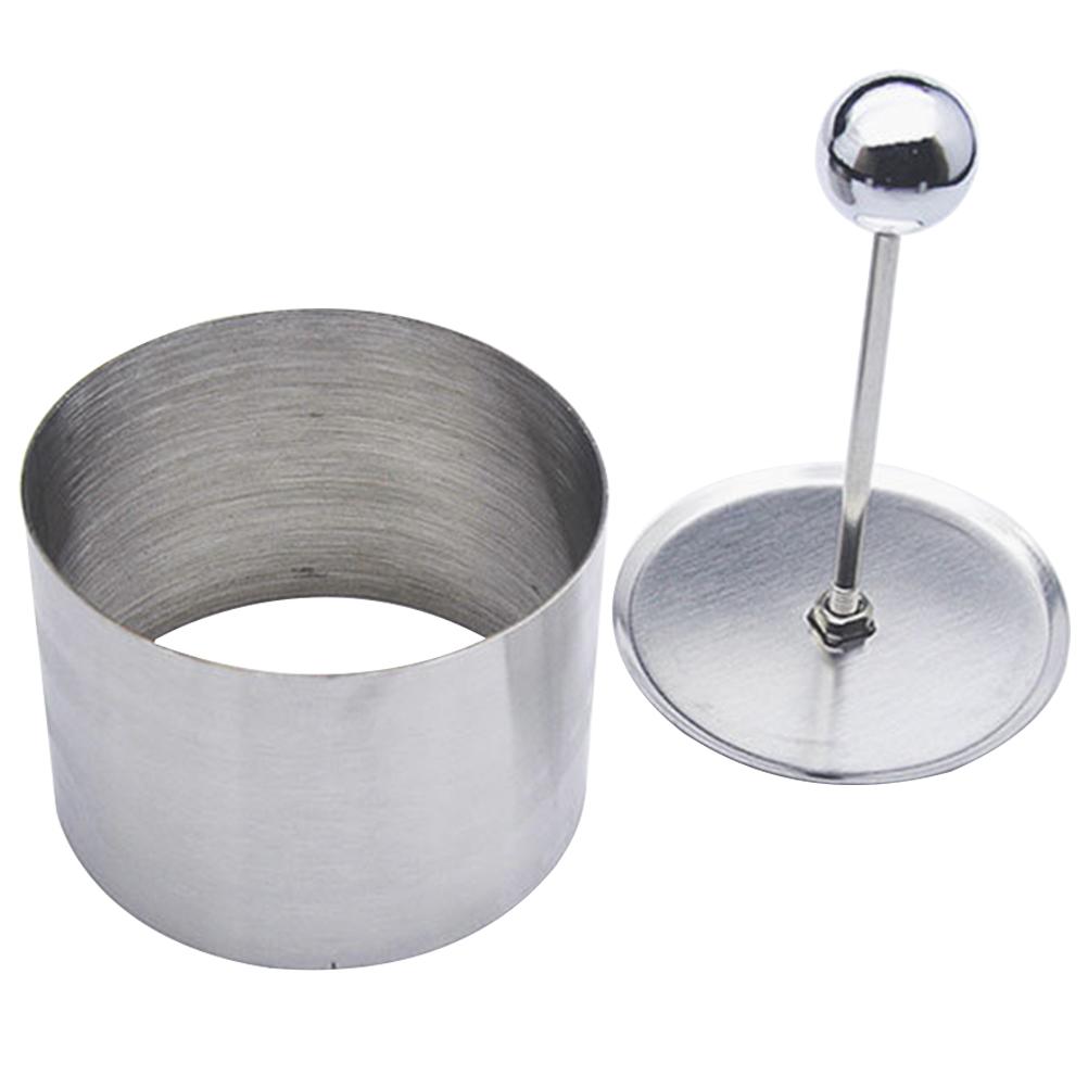 Round Mold Dish Modeling Molds Stainless Steel Cold Shapers Fruit Accessories Mousse Ring Kitchen Gadget Circle An Fittings