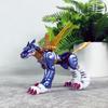 Digimon Adventure Animation Toys Metal Garurumon 9.5cm Gk Figure Anime Model Desktop Decoration Toy Boy Birthday Gift