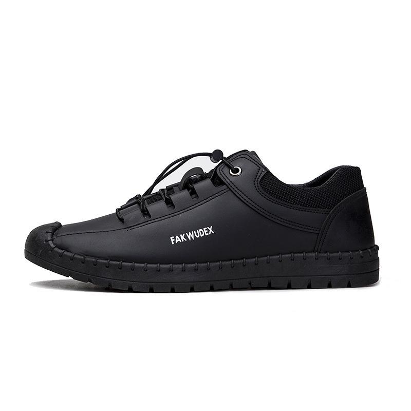 Men's Shoes Autumn New Soft Leather Soft Sole Casual Leather Shoes Men's Breathable Versatile Driving Shoes Work Shoes Men's Shoes