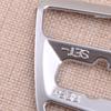 2Pcs Silver ABS Steering Wheel Button Frame Cover Trim Fit for Hyundai Tucson 2016-