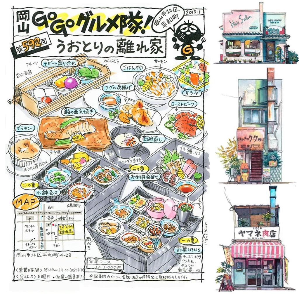 M ZSCM Color Pen 60 Color Set Watercolor Paint Brush Artist Painting Brush Fine Point Dual Tip Art Marker Pen Set Paintbrush Coloring Book Office