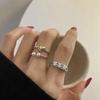 Love Open Ring Fashion Silver Jewelry Women Men Fashion Gifts