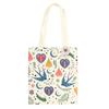 Something Different Folk Print Polycotton Tote Bag