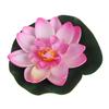 Artificial Lotus Flowers Floating Fake Plants Lotus Water DIY Garden Tank Pond Plants Home Decor For Wedding Party Water Lily Mariage  Accessories