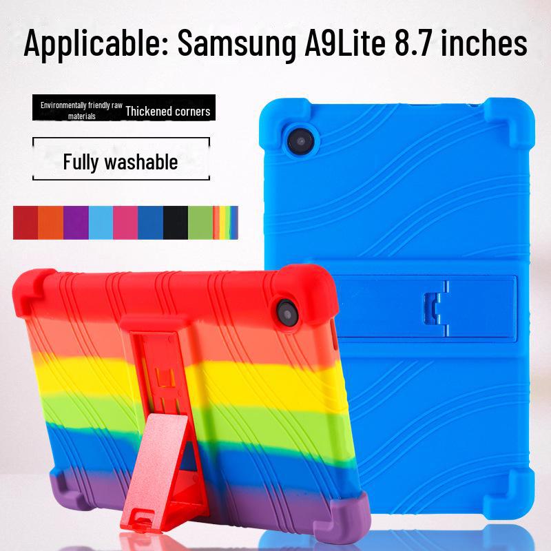 Samsung Tab A9 Tablet 8.7-inch Soft Silicone Protective Cover with Stand