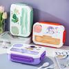 1300Ml Bento Lunch Box For Kids Girls Cute Dinosaur Bento Box Sandwich Snack Fruit Box Food Storage Container Microwave Oven