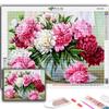5D Diy Diamond Painting Flowers and Potted Plants Cross Stitch Full Diamond Embroidery Mosaic