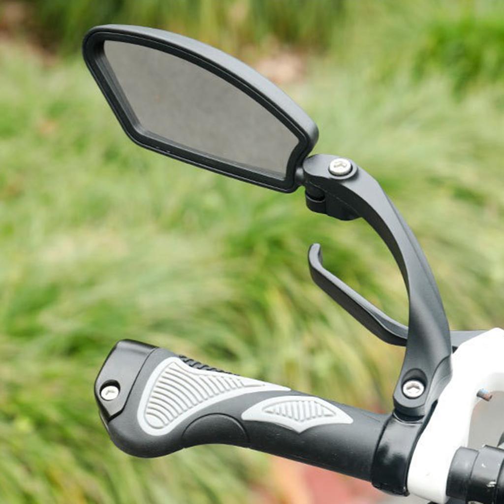 Bike Mirror  Adjustable Bike Mirror  Handlebar Rearview Mirror  Convex Rearview Mirror Handlebar Bike Motorcycle Mirror