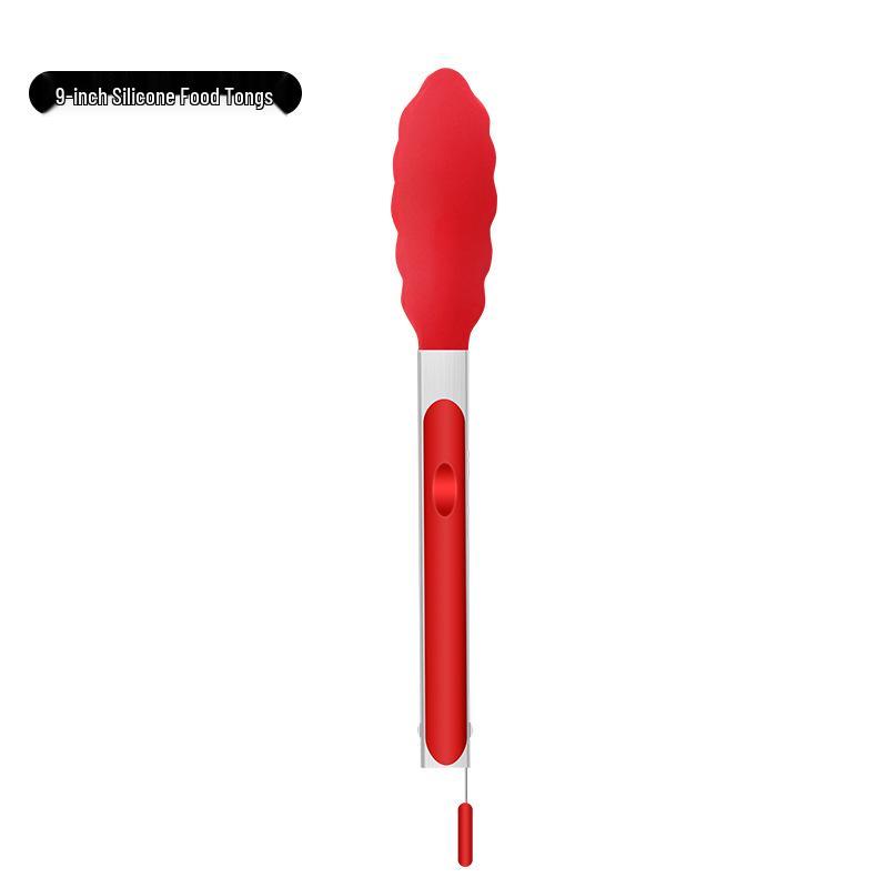 Custom Silicone & Stainless Steel Food Tongs for Home, Restaurant, BBQ, Buffet, Baking, and Pasta