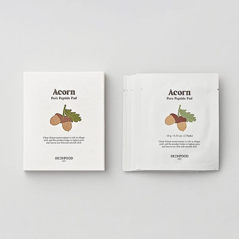 [Skin Food] Acorn Pore Peptide Pad Set (2 Pieces X 5)