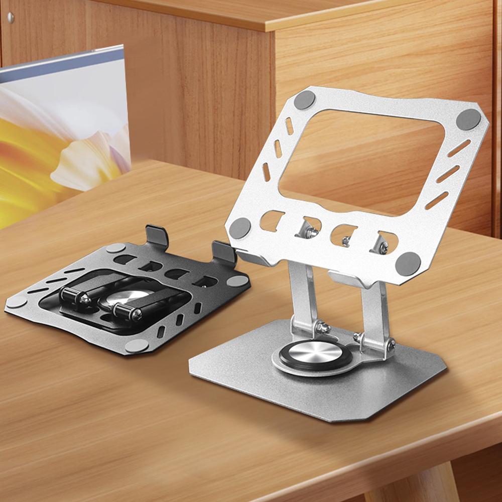 Foldable Laptop Bracket 360 Degree Rotation Tablet Holder Computer Base Stand Heat Dissipation
